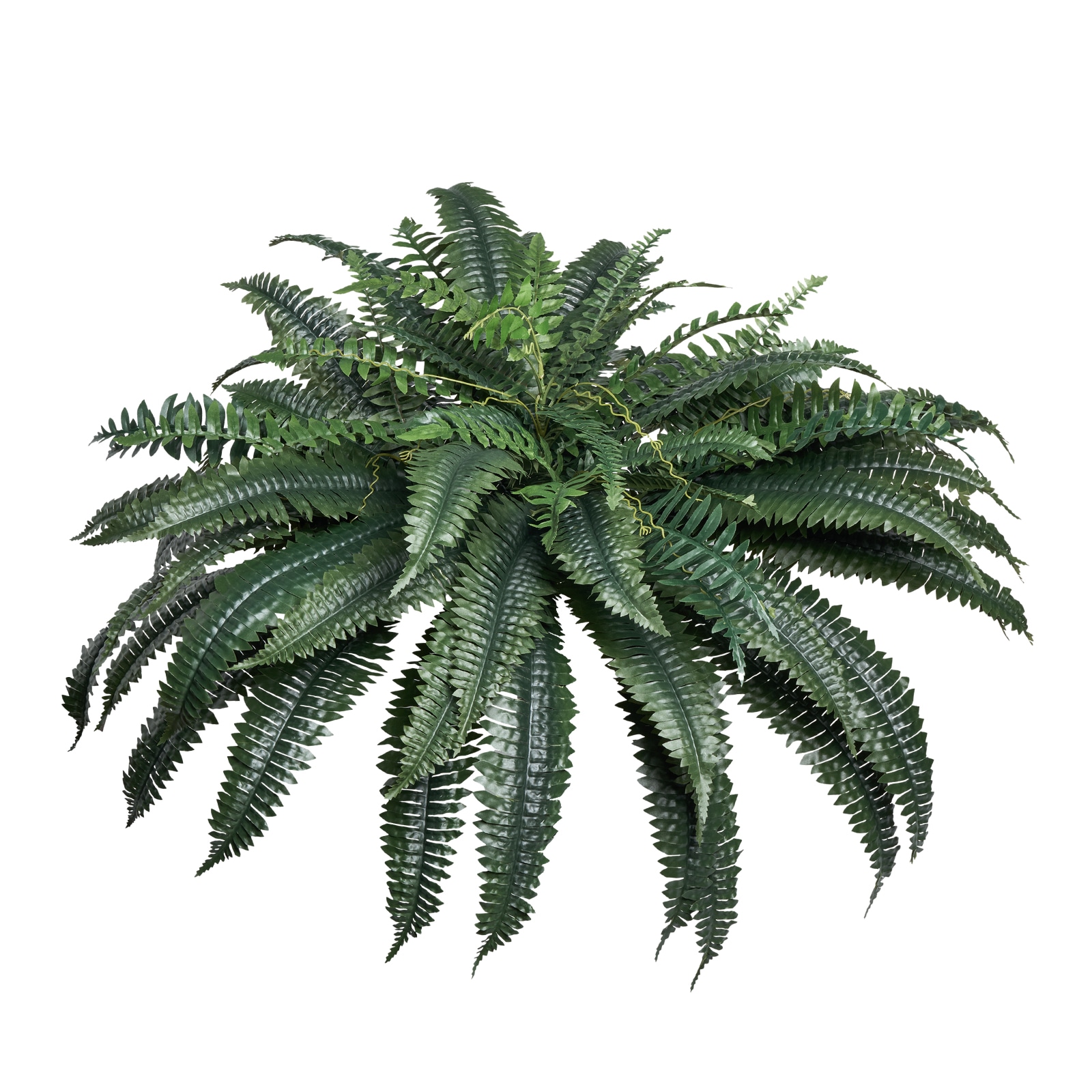 Artificial Ferns 1Pcs, 47 Inch Artificial Boston Ferns Plants, Fern With 88 Branches, Artificial Plants Large For Outdoors/Indoor Home, Office,Garden (Flowerpot Unincluded)_maomaolike.com